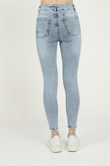 Toptan Renkli Mom Jeans Pantolon