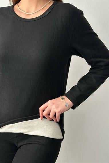 Toptan Siyah Çift Taraflı Termal Takım
