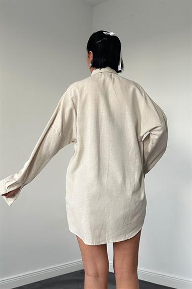 Toptan Siyah Garnili Dantelli Gömlek