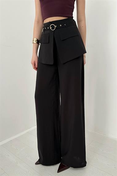 Wholesale Black Trousers with Top Cover