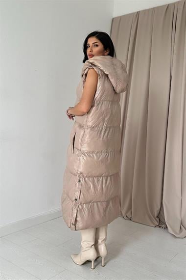 Toptan Vizon Yandan Yırtmaçlı Şişme Yelek