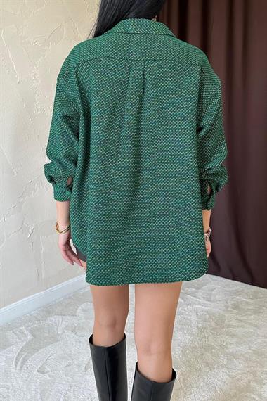 Wholesale Green Glitter Shirt