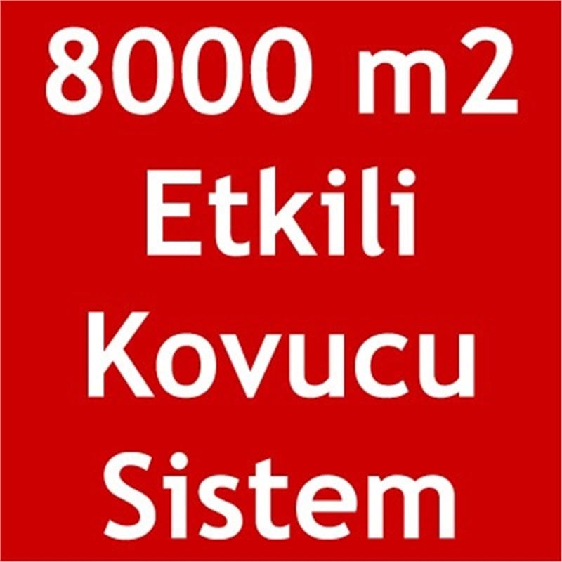8000 m2 Domuz Kovucu Tam Sistem