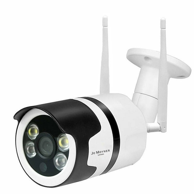 Jo Moyner 2MP Full HD IR Gece Görüşlü Uzaktan Erişim Su Geçirmez Renkli Sesli Hareket Algılama IP Wifi Kamera 128Gb SD Kart İç ve Dış Güvenlik Kamerası