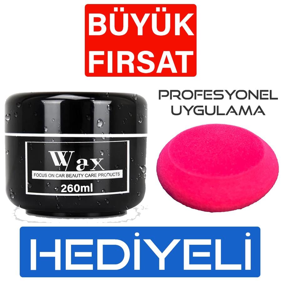 Jo Moyner Ultra Parlaklık Sağlayan Carnauba Wax Krem Cila Japon Teknolojisi 260ml