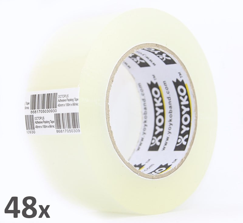 Yoyko Koli Bandı Ahtapot 45mm X 100metre 66micron 48 Adet