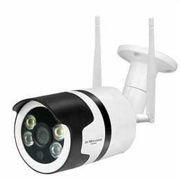 Jo Moyner 2MP Full HD IR Gece Görüşlü Uzaktan Erişim Su Geçirmez Renkli Sesli Hareket Algılama IP Wifi Kamera 128Gb SD Kart İç ve Dış Güvenlik Kamerası