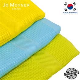 Jo Moyner 3'lü Mikrofiber Temizlik Bezi Sihirli Bez Su Emici Leke Tutmaz Cam Mutfak Banyo Oto 40X60 CM Made in Korea