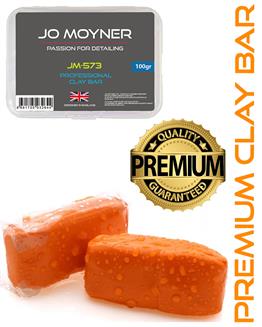 Jo Moyner Clay Bar Kil Hamuru Boya Metal Cam Yüzey Temizleme Kil Hamuru Medium Orange 2x50Gr