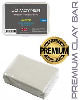 Jo Moyner Clay Bar Kil Hamuru Boya Metal Cam Yüzey Temizleme Kil Hamuru Light White 2x50Gr