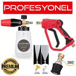 Jo Moyner Foam Lance Köpük Tabancası Set 1000ml Bosch Uyumlu