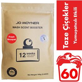 Jo Moyner Granül Çamaşır Parfümü Boncuk Çamaşır Yumuşatıcısı Konsantre Taze Çiçekler 60 Kullanım