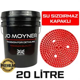 Jo Moyner Grit Guard Wash Bucket Yıkama Kovası Kapaklı Ve Kir Tutucu Kova Aparatı Premium Kalite