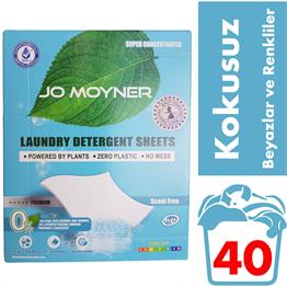 Jo Moyner Kokusuz Çamaşır Deterjanı Doğal Organik Yaprak Deterjan 40 Kullanım