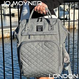 Jo Moyner London Anne Bebek Bakım Sırt Çantası Koyu Gri