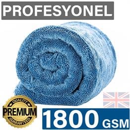 Jo Moyner Mikrofiber Oto Kurulama Havlusu Araç Kurulama Bezi Araba Temizlik Havlusu 1800 Gsm 50X80 cm