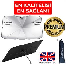 Jo Moyner Premium Araba Güneş Gölge Koruyucu Şemsiye Oto Ön Cam Güneşlik 145x79cm