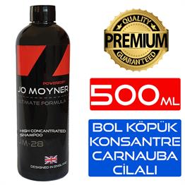 Jo Moyner Profesyonel Bol Köpüklü Konsantre Fırçasız Oto Yıkama Şampuanı 500ml Formulated in England