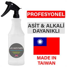 Jo Moyner Profesyonel Kimyasala Dayanıklı Sprey Şişe Siyah 750ml. Ölçekli Taiwan ithal