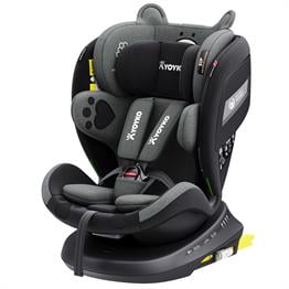 Yoyko Bear Dönebilir Yatabilir 0-36 Kg Oto Koltuğu ISOFIX/SIP/LATCH Gri