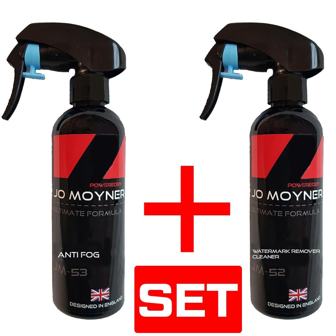 Jo Moyner Anti Fog Buğu Önleyici Sprey Set 200 ml Formulated in England