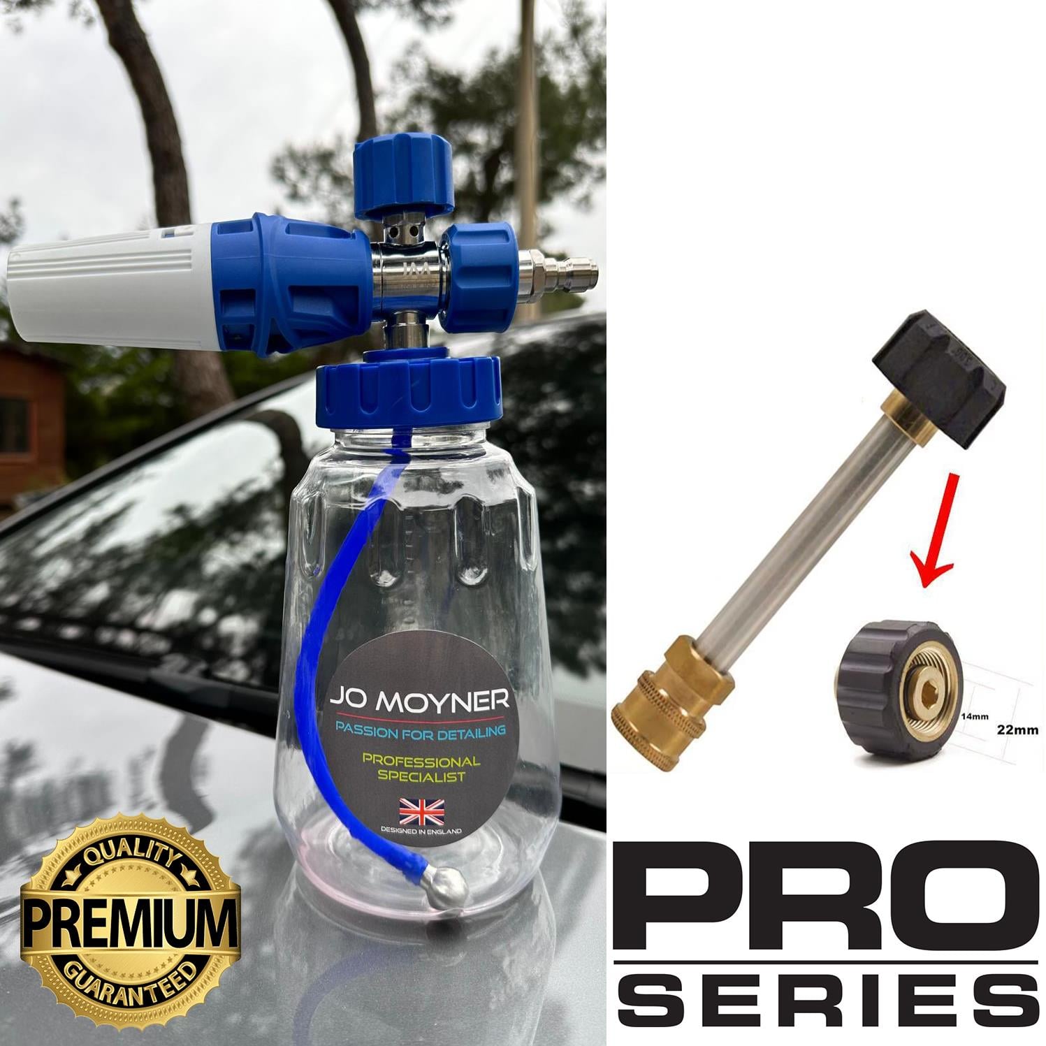 Jo Moyner Blue Tiger Foam Lance Karcher HD Uyumlu Köpük Tabancası 1000ml