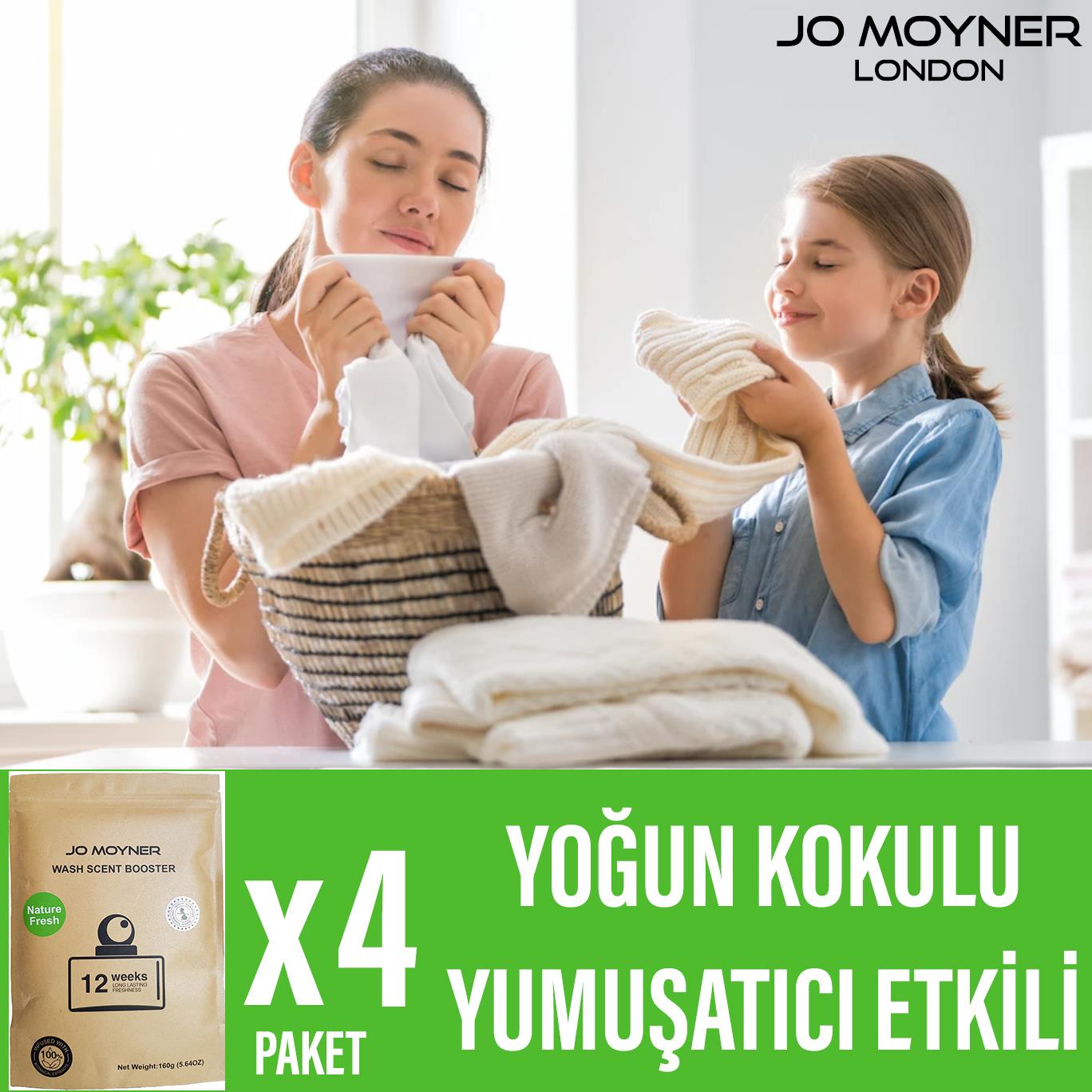 Jo Moyner Granül Çamaşır Parfümü Boncuk Çamaşır Yumuşatıcısı Konsantre Taze Bahar 60 Kullanım