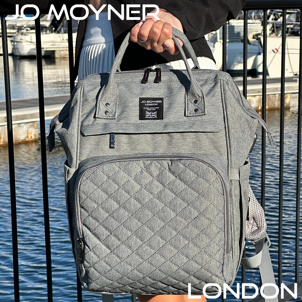 Jo Moyner London Anne Bebek Bakım Sırt Çantası Koyu Gri
