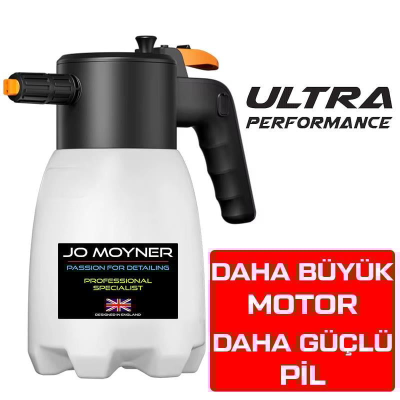 Jo Moyner Şarjlı Otomatik Araç Yıkama Köpük Püskürtücü Yoğun Köpük Pompası Dayanıklı Güçlü Köpük Yapıcı