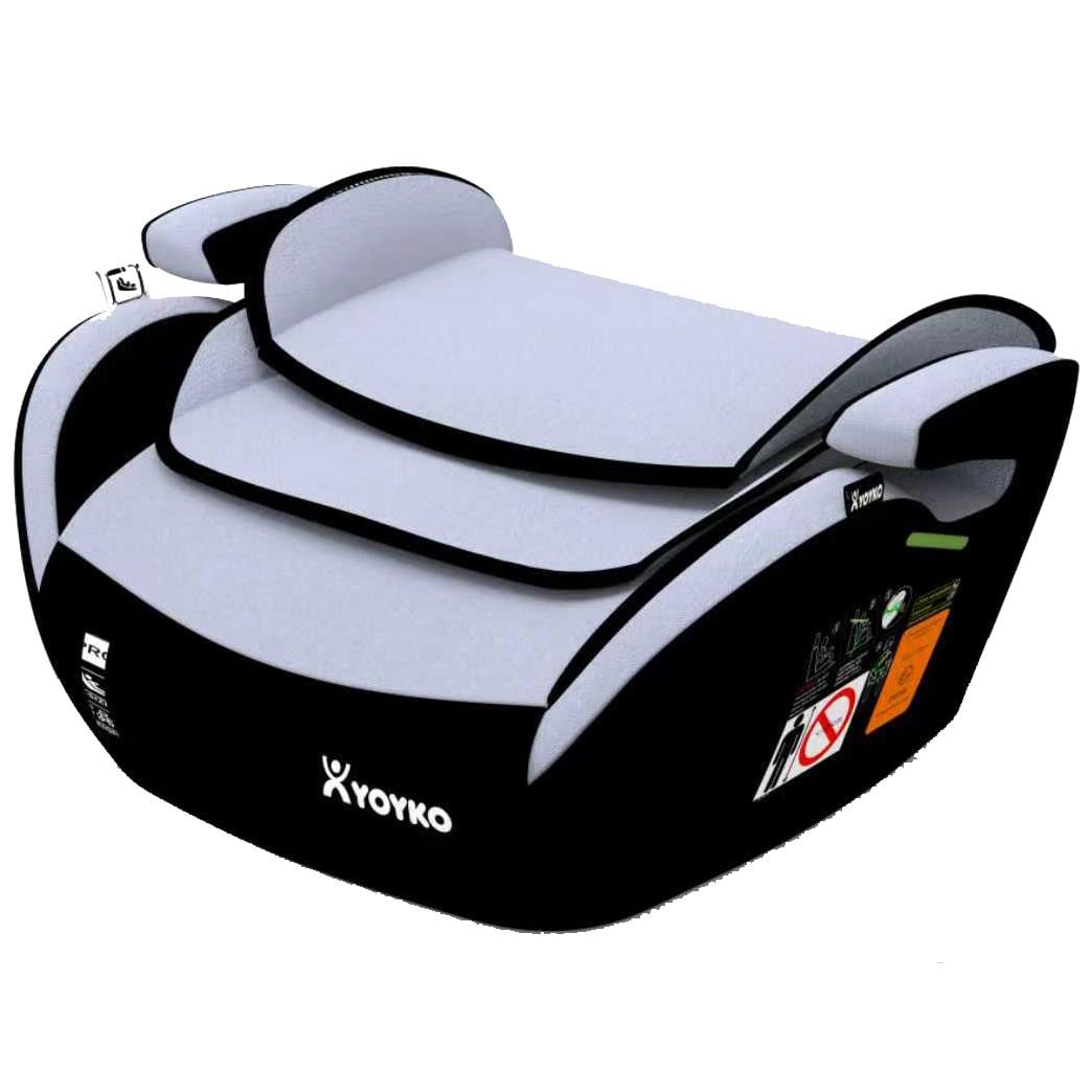 Yoyko 15-36 Kg Oto Koltuğu Yükseltici i-Size Premium Booster Gri