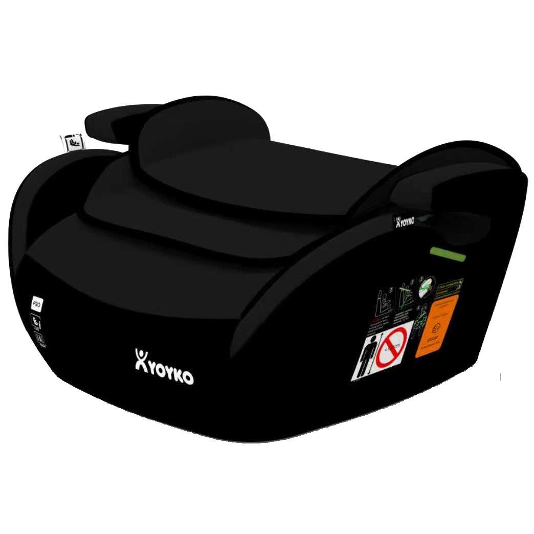 Yoyko 15-36 Kg Oto Koltuğu Yükseltici i-Size Premium Booster Siyah