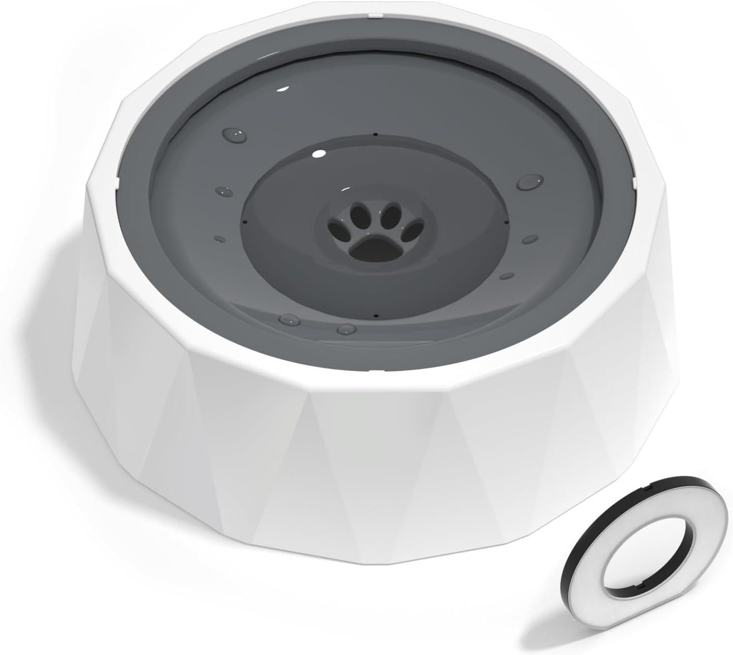 ELS Pet Sıçrama Önleyici Kedi&Köpek Diamond Su Kabı, 1L