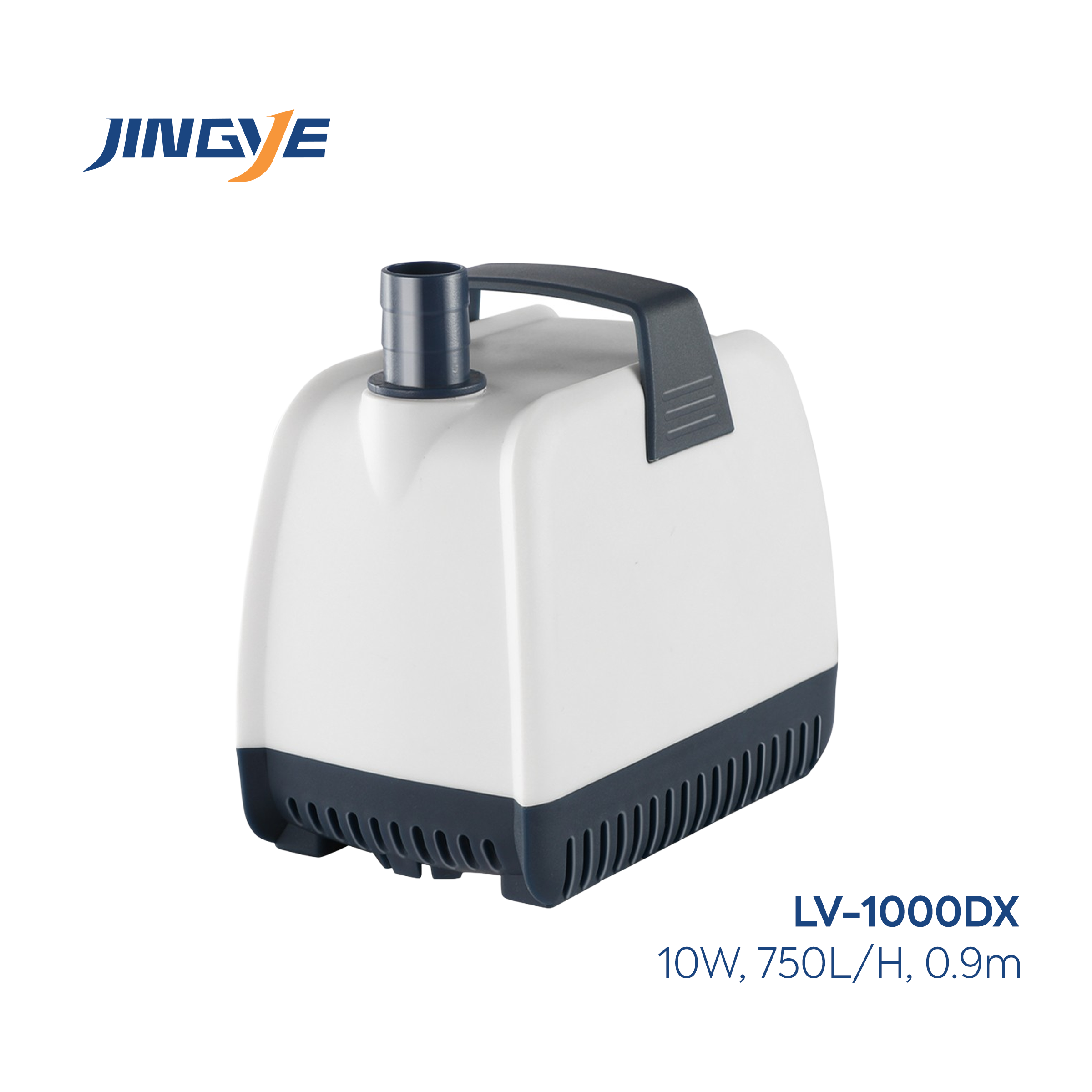 Jingye Akvaryum Dalgıç Filtre Pompası 10W, 750L/H, 0.9m