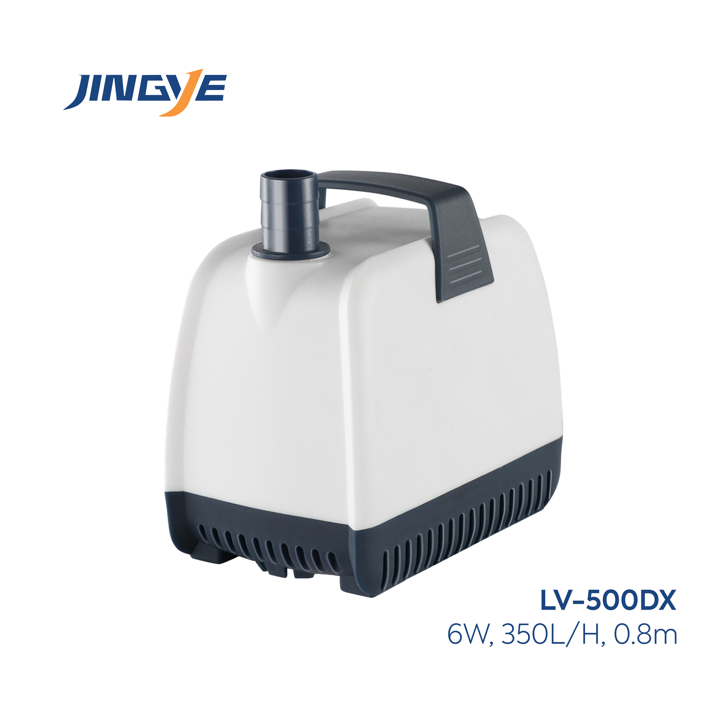Jingye Akvaryum Dalgıç Filtre Pompası 6W, 350L/H, 0.8m