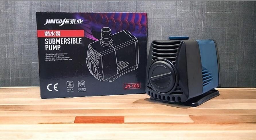 Jingye Akvaryum Dalgıç Filtre Pompası Siyah 25W, 2000L/H, 2m
