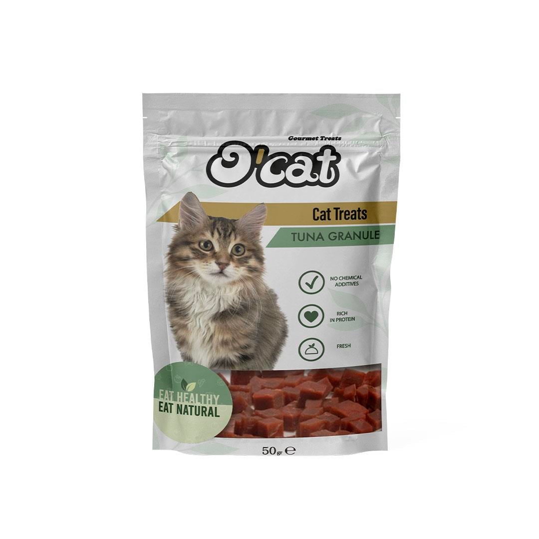 O Cat Tuna Granule Cat Treat 50 Gr
