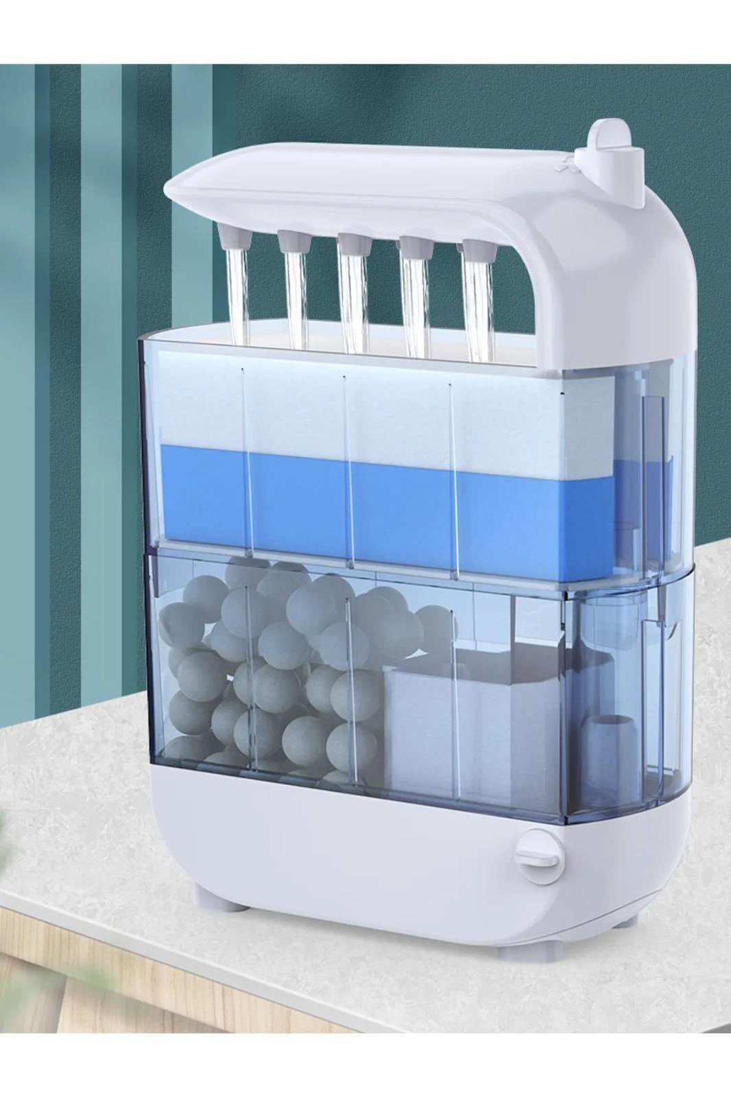 Waterbear Düşük Su Seviyeli Kaplumbağa Akvaryumu (Teraryum) İçin Filtre