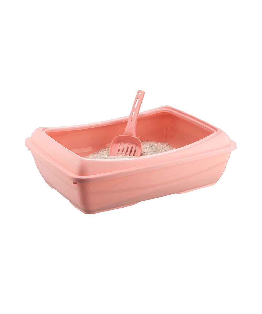 Zampa Büyük Açık Kedi Tuvaleti + Kürek 46X65,5X19 cm