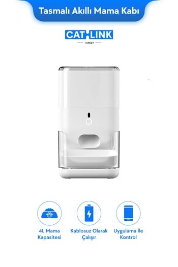 CATLINK Otomatik Mama Kabı 4 Lt PRO
