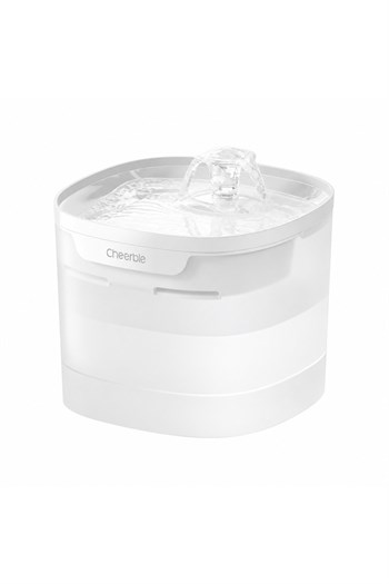 Cheerble E1 Lite Plastik Hazneli Otomatik Kedi Su Pınarı 21 X 19 X 17, 2lt