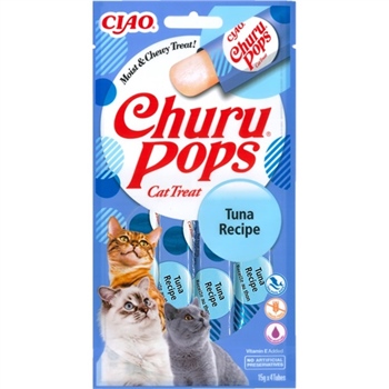 Ciao Churu Pops Ton Balıklı Kedi Ödül Kreması 4 x 15 Gr