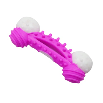 Zampa Dental Topuzlu Plastik Kaval Kemiği Köpek Oyuncağı Medium 17x7 cm