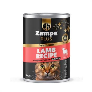 Zampa Kuzu Etli Kedi Konserve Ödül Maması 400g