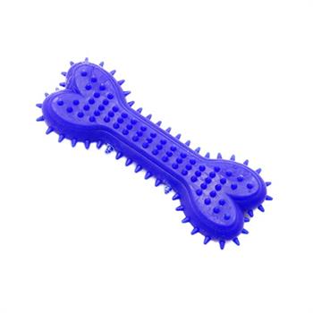 Zampa Plastik Dikenli Kemik Köpek Oyuncağı Medium 15 x 6 cm