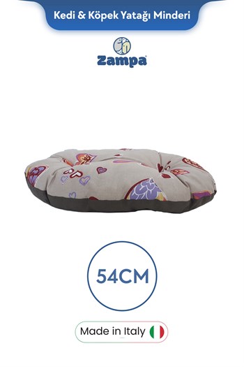 Zampa Plus Gena Kedi & Köpek Minderi Karışık Renkli 2 - 54x36x11 cm