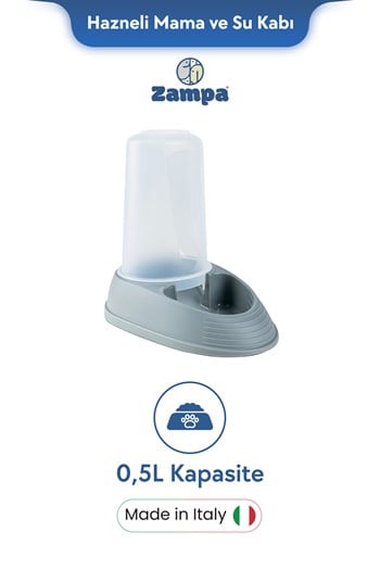 Zampa Plus Mini Mangia E Bevi Hazneli Mama & Su Kabı 0.5L