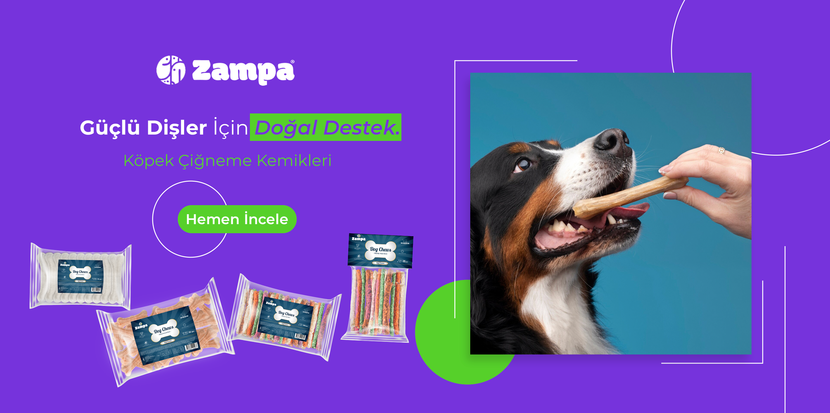 Köpek Çiğneme Kemikleri