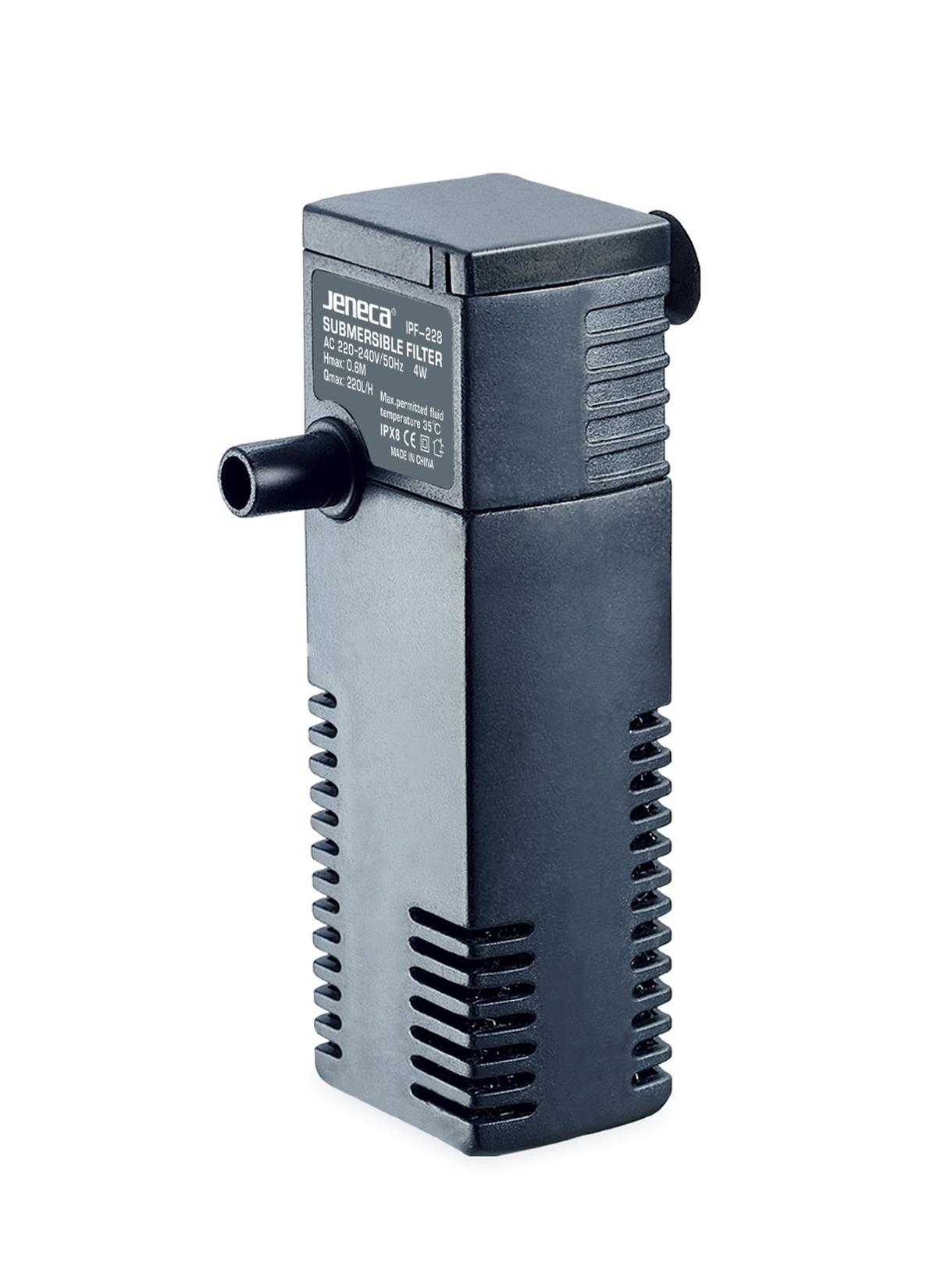 Jeneca IPF-228 Akvaryum İç Filtre 4W 220L/H