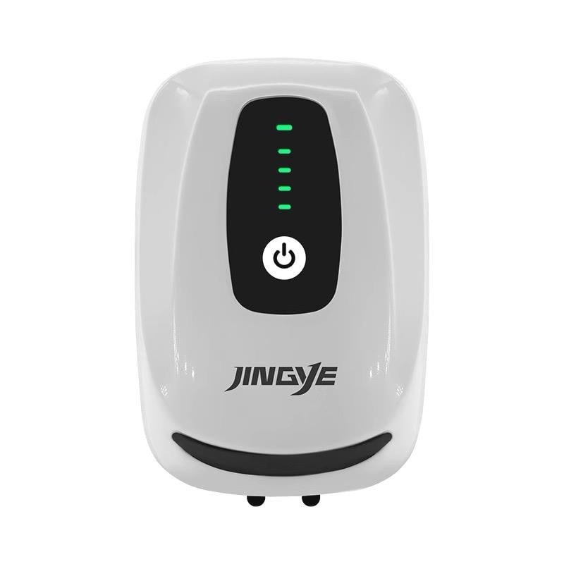 Jingye Çift Çıkışlı Akvaryum Hava Motoru Lityum Bataryalı Beyaz 3W, 2600mAh, 2x1.5L/Min