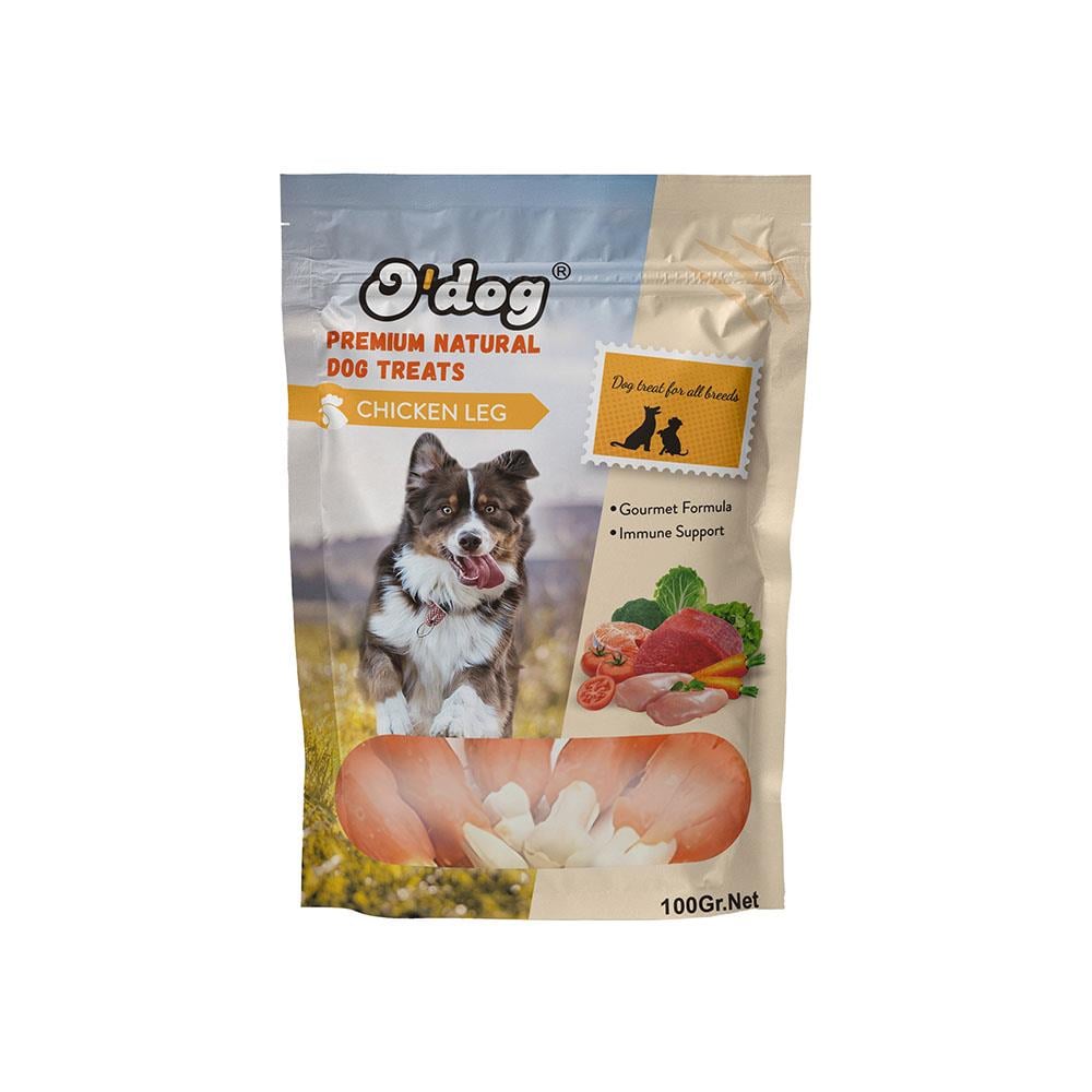 O Dog Chicken Leg with Chicken Meat Dog Treat 100 Gr